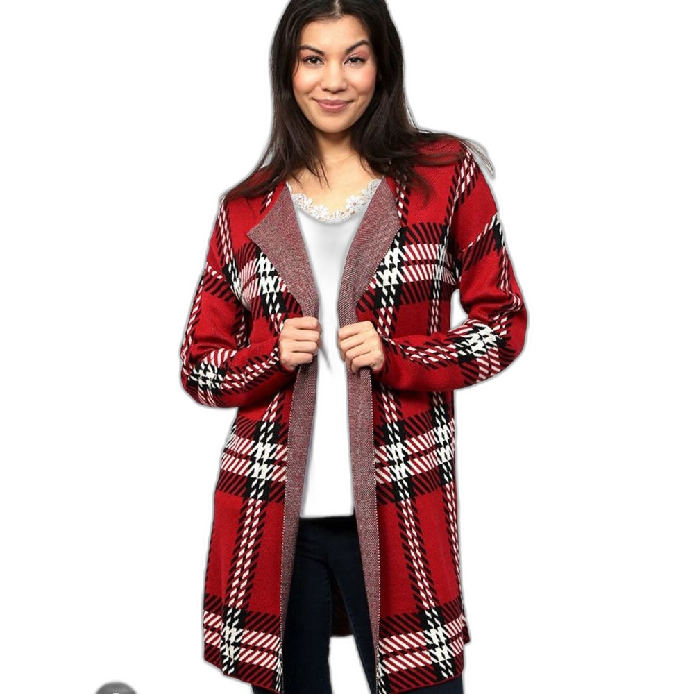 Jillian Nicole long open style cardigan Size M